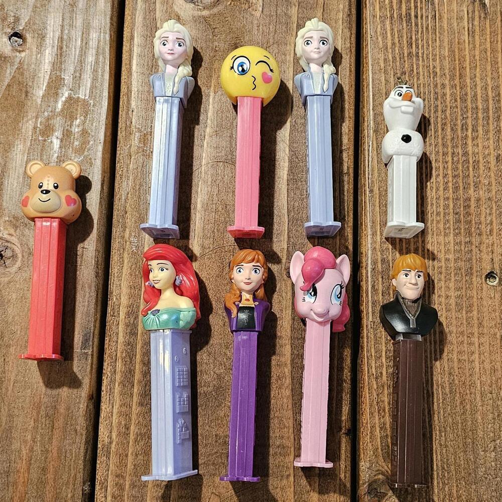 Disney Pez Dispenser Collection with Unique Characters